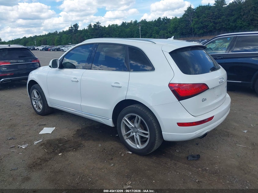 2013 Audi Q5 VIN WA1LFAFP0DA022077 IAAI salvage auction — FRONT END, Salvage (Massachusetts), sold $850 on 2026-07-24 (photo 3)