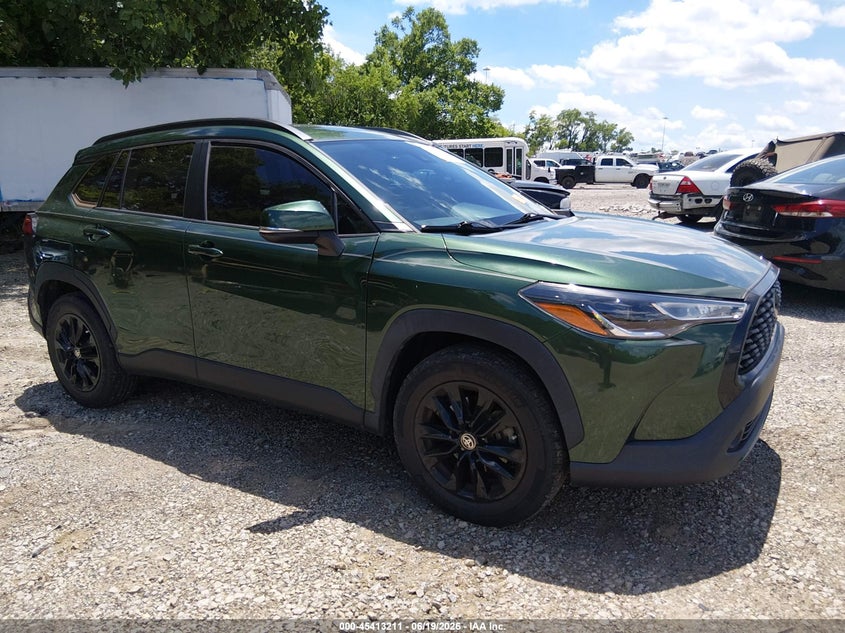 2022 Toyota Corolla cross VIN 7MUCAAAG4NV005725 IAAI salvage auction — LEFT REAR, Salvage (Tennessee), sold $9,475 on 2026-07-16 (photo 1)