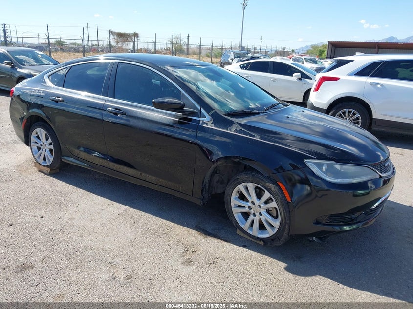 2015 Chrysler 200 VIN 1C3CCCABXFN677434 IAAI salvage auction — FRONT END, Salvage (Arizona), sold $975 on 2026-07-09 (photo 1)