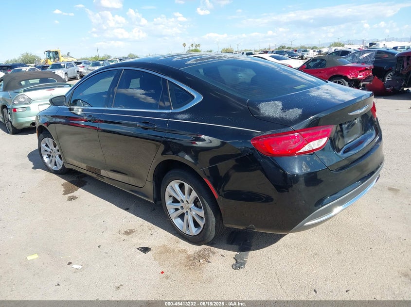 2015 Chrysler 200 VIN 1C3CCCABXFN677434 IAAI salvage auction — FRONT END, Salvage (Arizona), sold $975 on 2026-07-09 (photo 3)