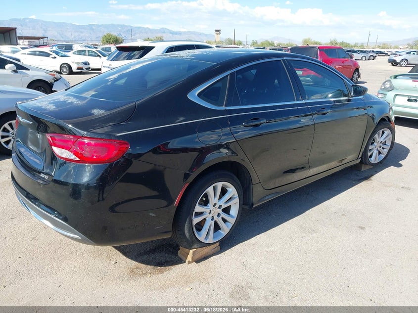 2015 Chrysler 200 VIN 1C3CCCABXFN677434 IAAI salvage auction — FRONT END, Salvage (Arizona), sold $975 on 2026-07-09 (photo 4)