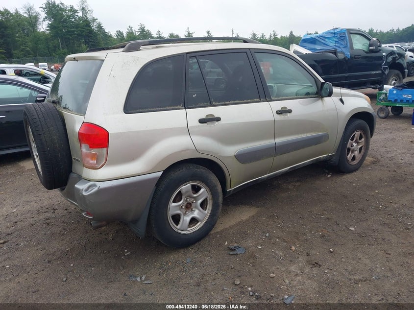 2003 Toyota Rav4 VIN JTEHH20V830252615 IAAI salvage auction — NORMAL WEAR, Clear (Massachusetts), sold $1,500 on 2026-07-17 (photo 4)