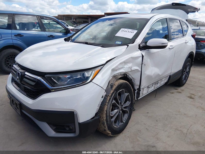 2020 Honda Cr-v VIN 7FARW1H58LE011723 IAAI salvage auction — LEFT SIDE, Salvage (Texas), sold $6,600 on 2026-07-21 (photo 2)