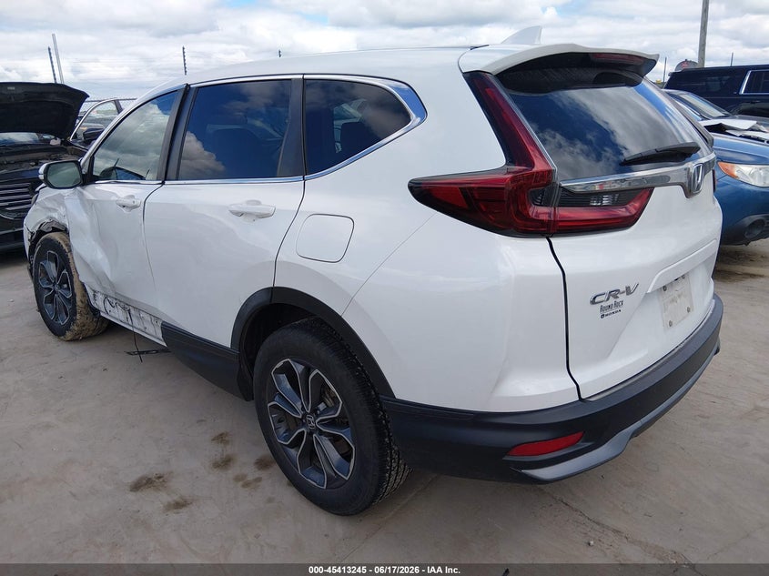 2020 Honda Cr-v VIN 7FARW1H58LE011723 IAAI salvage auction — LEFT SIDE, Salvage (Texas), sold $6,600 on 2026-07-21 (photo 3)