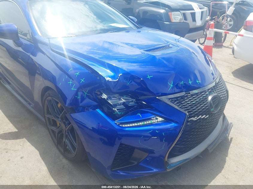 2015 Lexus Rc-f VIN JTHHP5BC2F5002717 IAAI salvage auction — FRONT END, Salvage Title, sold $18,100 on 2026-07-29 (photo 6)