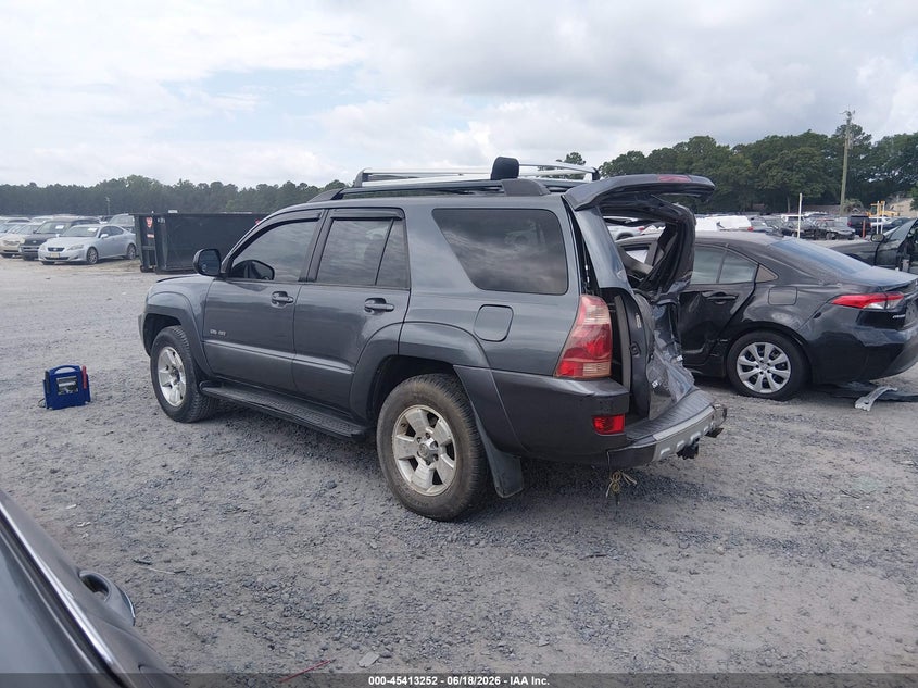 2004 Toyota 4runner VIN JTEBU14R140036017 IAAI salvage auction — REAR END, Salvage (South Carolina), sold $1,250 on 2026-07-21 (photo 3)