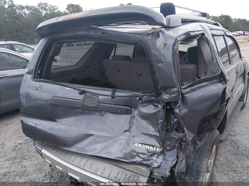 2004 Toyota 4runner VIN JTEBU14R140036017 IAAI salvage auction — REAR END, Salvage (South Carolina), sold $1,250 on 2026-07-21 (photo 6)