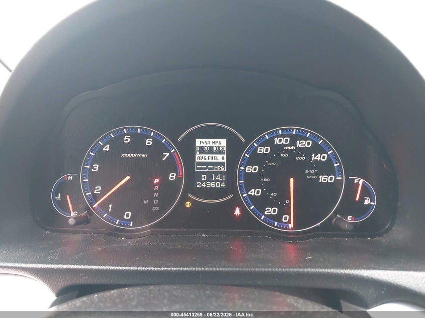 2008 Acura Tsx VIN JH4CL96898C017717 IAAI salvage auction — FRONT END, Salvage (Massachusetts), sold $400 on 2026-07-17 (photo 7)