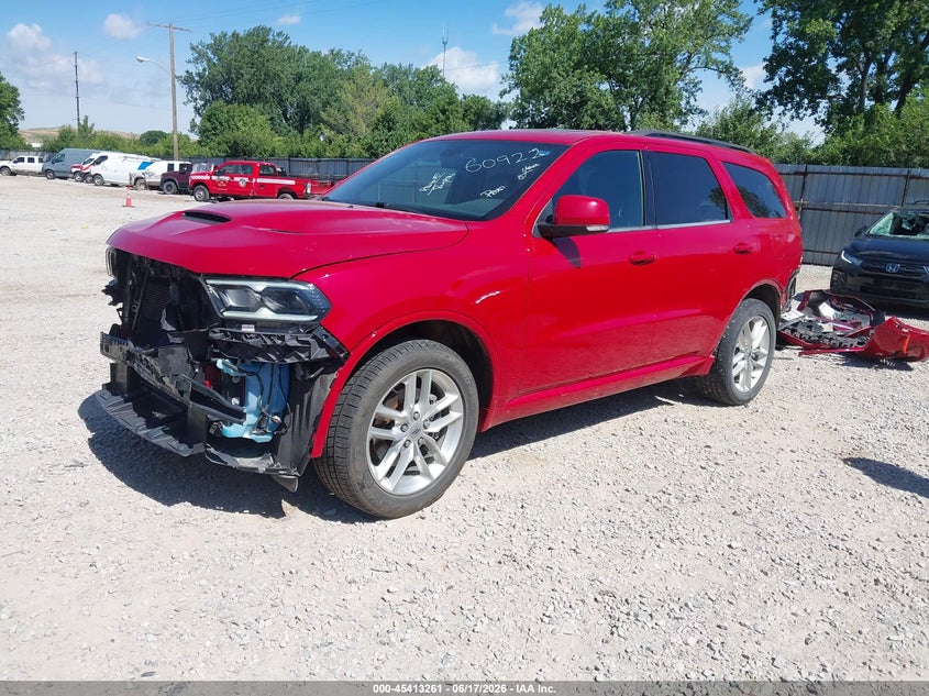 2021 Dodge Durango VIN 1C4RDJDG6MC765114 IAAI salvage auction — FRONT END, Salvage Title, sold $11,300 on 2026-07-29 (photo 2)