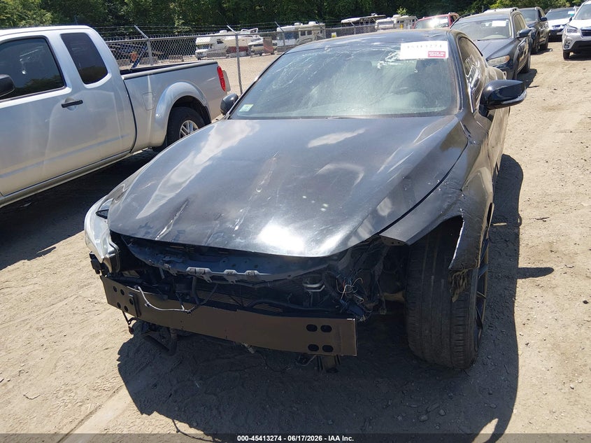 2017 Infiniti Q60 VIN JN1EV7EK5HM361046 IAAI salvage auction — FRONT END, Salvage (Massachusetts), sold $3,050 on 2026-07-07 (photo 6)