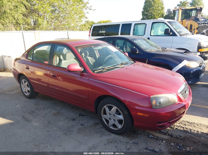 2004 Hyundai Elantra VIN KMHDN46D74U910601 IAAI salvage auction — NORMAL WEAR, Clear (Idaho), sold $100 on 2026-07-10 (photo 1)
