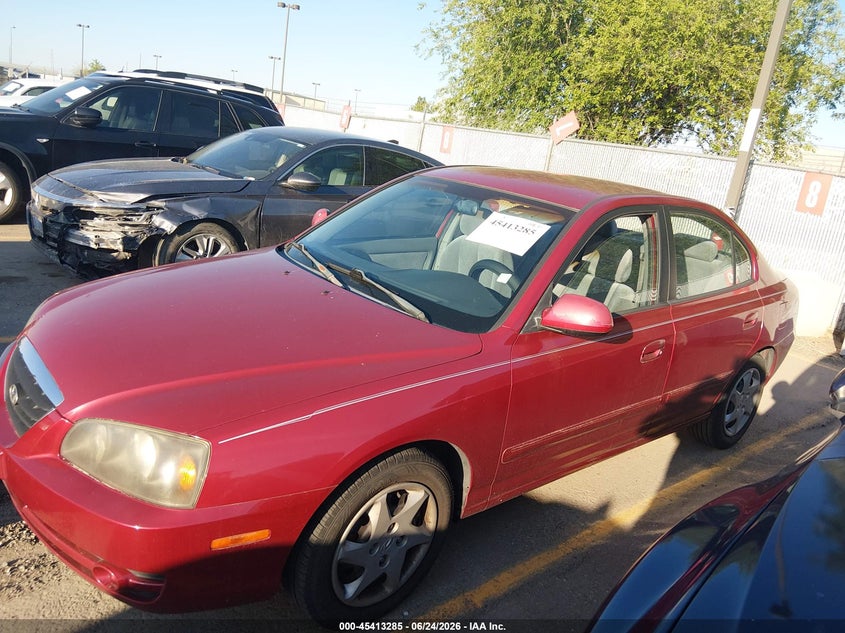 2004 Hyundai Elantra VIN KMHDN46D74U910601 IAAI salvage auction — NORMAL WEAR, Clear (Idaho), sold $100 on 2026-07-10 (photo 2)