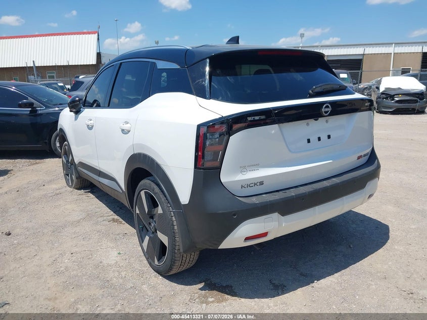 2025 Nissan Kicks VIN 3N8AP6DB3SL365636 IAAI salvage auction — RIGHT FRONT, Clear (Oklahoma), sold $16,050 on 2026-08-19 (photo 3)