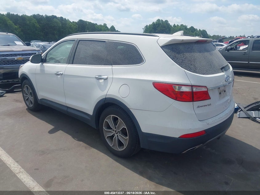 2013 Hyundai Santa fe VIN KM8SN4HF3DU027696 IAAI salvage auction — FRONT END, Salvage (North Carolina), sold $1,900 on 2026-07-09 (photo 3)