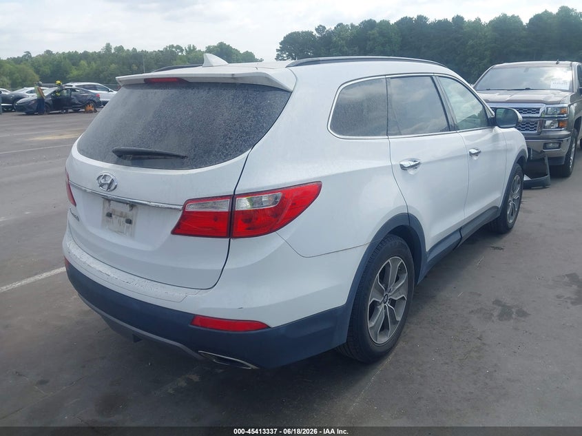 2013 Hyundai Santa fe VIN KM8SN4HF3DU027696 IAAI salvage auction — FRONT END, Salvage (North Carolina), sold $1,900 on 2026-07-09 (photo 4)