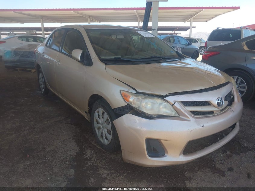 2011 Toyota Corolla VIN JTDBU4EE9B9132651 IAAI salvage auction — ENGINE DAMAGE, Clear (Arizona), sold $25 on 2026-07-28 (photo 1)