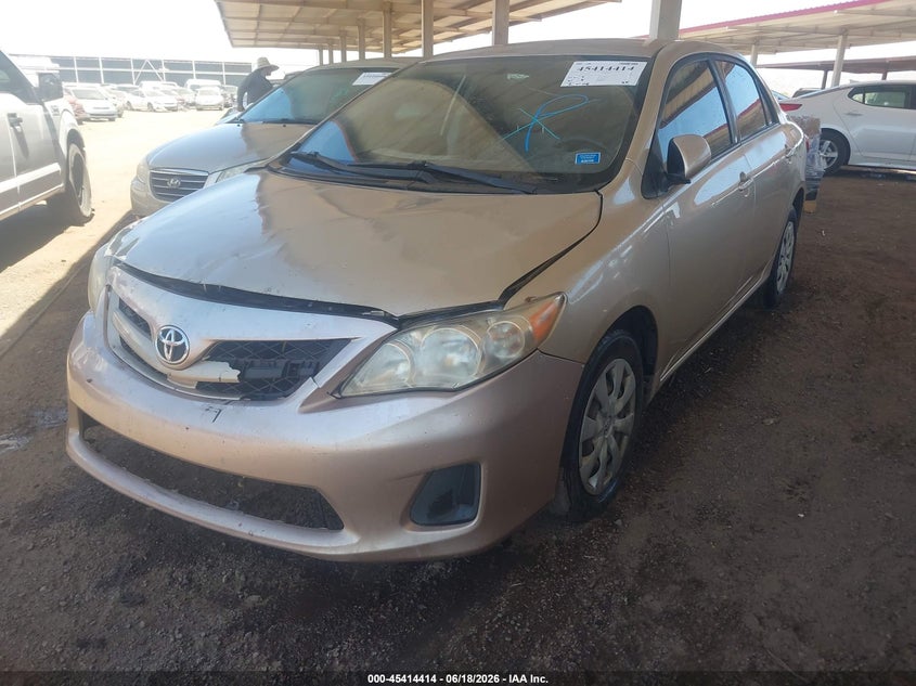 2011 Toyota Corolla VIN JTDBU4EE9B9132651 IAAI salvage auction — ENGINE DAMAGE, Clear (Arizona), sold $25 on 2026-07-28 (photo 2)