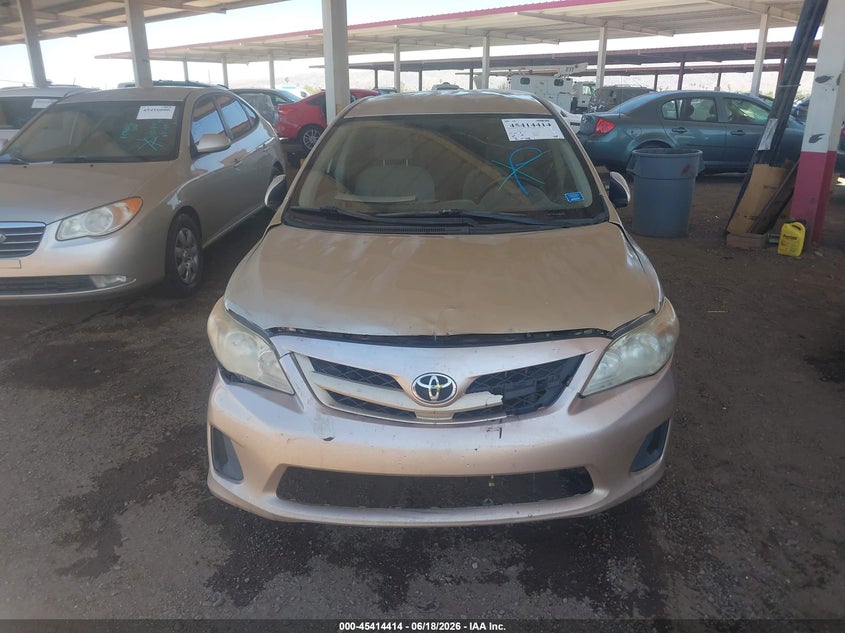 2011 Toyota Corolla VIN JTDBU4EE9B9132651 IAAI salvage auction — ENGINE DAMAGE, Clear (Arizona), sold $25 on 2026-07-28 (photo 6)