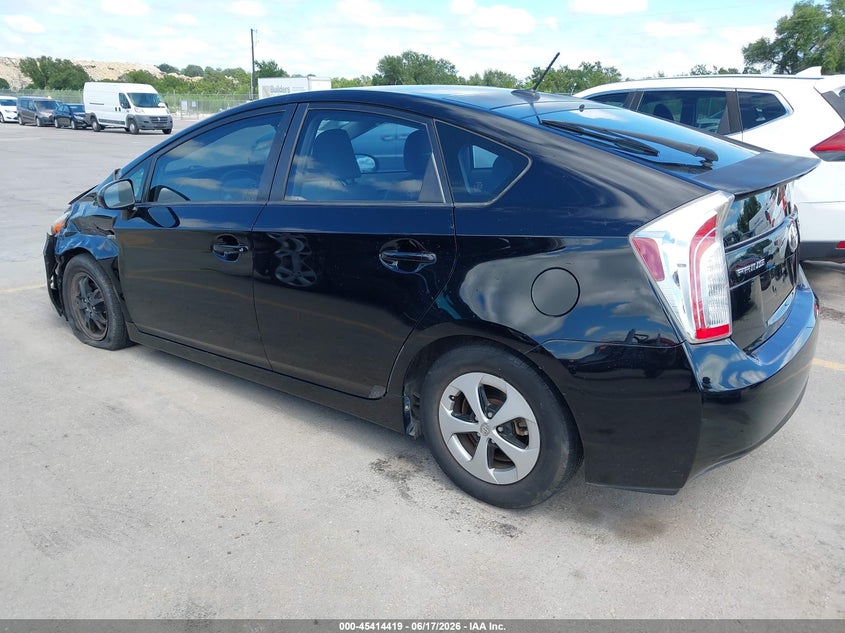 2012 Toyota Prius VIN JTDKN3DUXC1539250 IAAI salvage auction — LEFT FRONT, Salvage (Texas), sold $1,925 on 2026-07-16 (photo 3)
