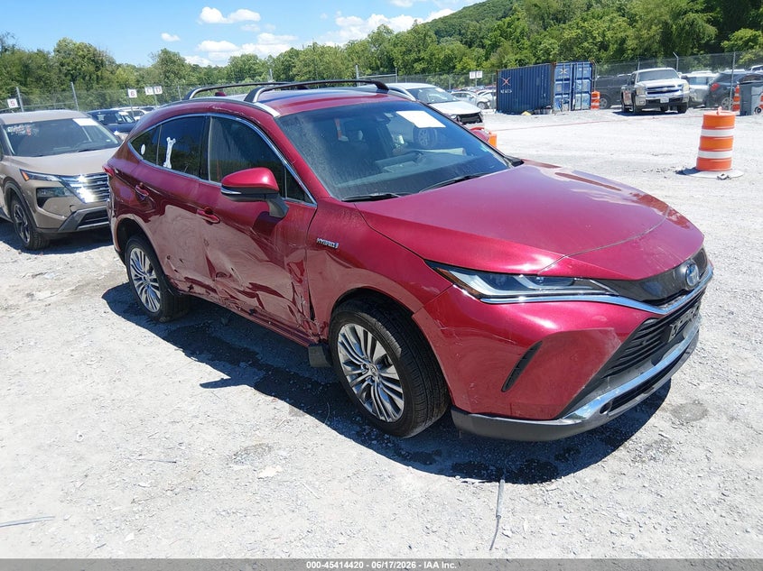 2021 Toyota Venza VIN JTEAAAAH3MJ086881 IAAI salvage auction — SIDE, Salvage (Virginia), sold $12,725 on 2026-07-14 (photo 1)