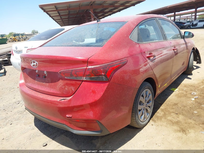 2019 Hyundai Accent VIN 3KPC24A36KE046840 IAAI salvage auction — FRONT END, Salvage (Arizona), sold $675 on 2026-07-25 (photo 4)