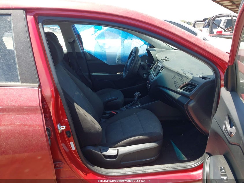 2019 Hyundai Accent VIN 3KPC24A36KE046840 IAAI salvage auction — FRONT END, Salvage (Arizona), sold $675 on 2026-07-25 (photo 5)