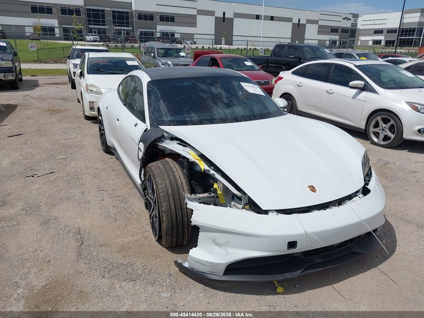 2025 Porsche Taycan VIN WP0AA2Y12SSA13045 — IAAI salvage auction photo