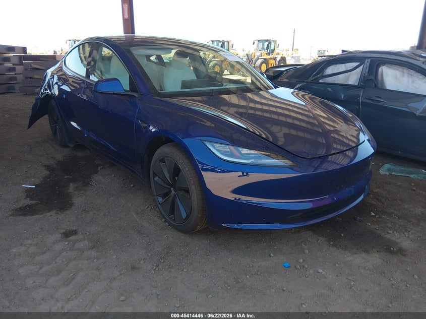 2026 Tesla Model 3 VIN 5YJ3E1EA6TF121952 — IAAI salvage auction photo