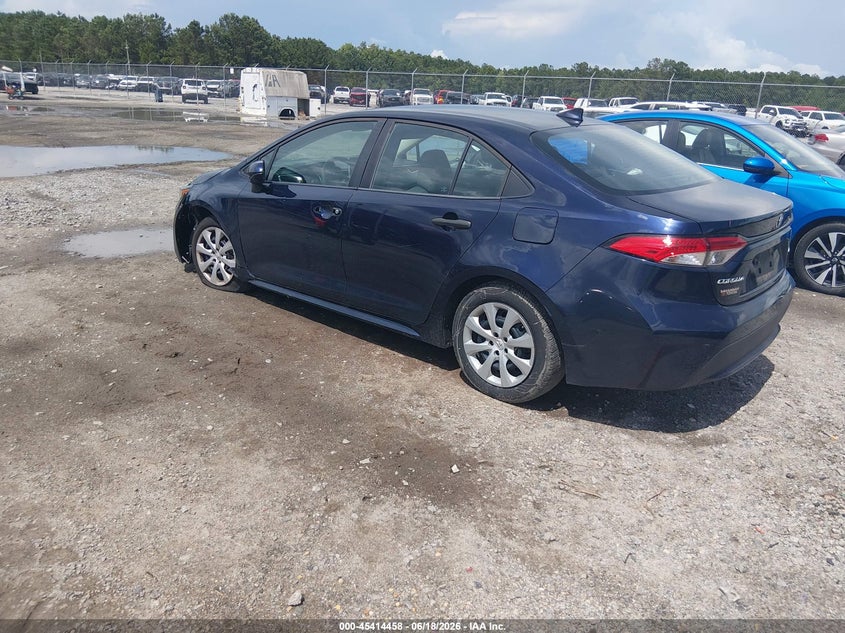 2020 Toyota Corolla VIN 5YFEPRAE2LP056483 IAAI salvage auction — LEFT FRONT, Salvage (Georgia), sold $4,400 on 2026-07-24 (photo 3)