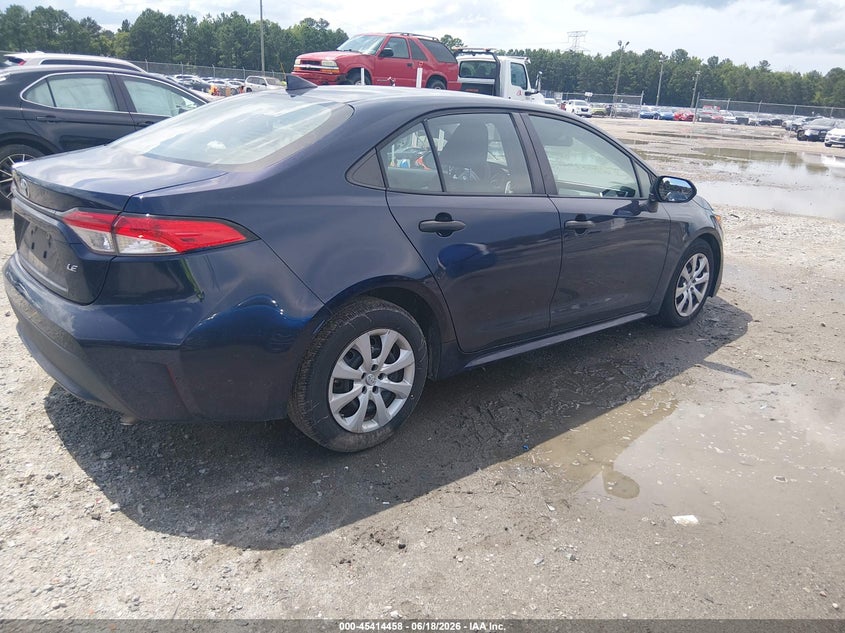 2020 Toyota Corolla VIN 5YFEPRAE2LP056483 IAAI salvage auction — LEFT FRONT, Salvage (Georgia), sold $4,400 on 2026-07-24 (photo 4)