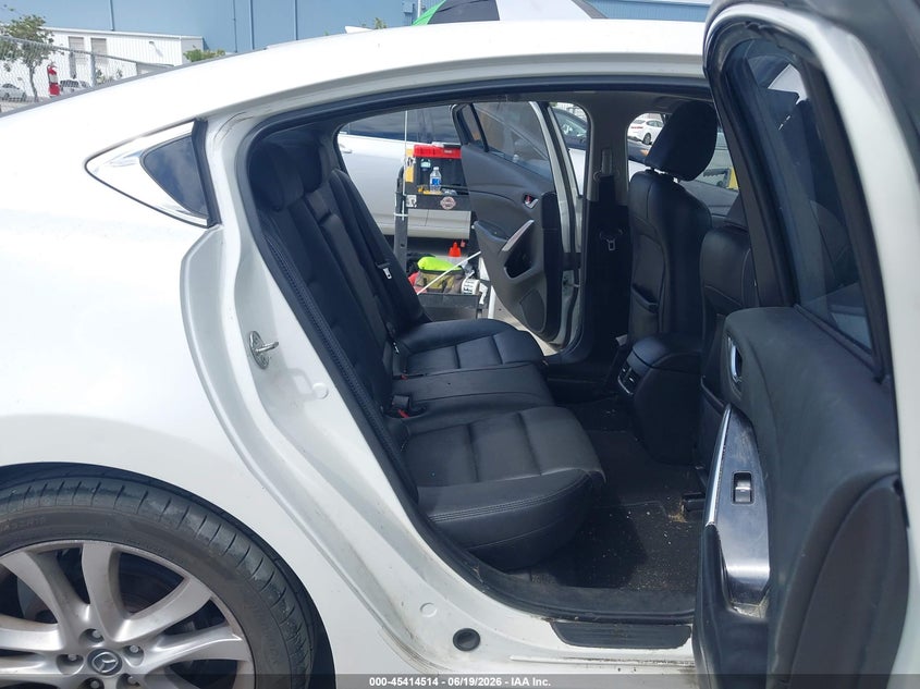 2016 Mazda 6 VIN JM1GJ1V55G1465321 IAAI salvage auction — LEFT SIDE, Salvage (California), sold $2,200 on 2026-07-06 (photo 8)