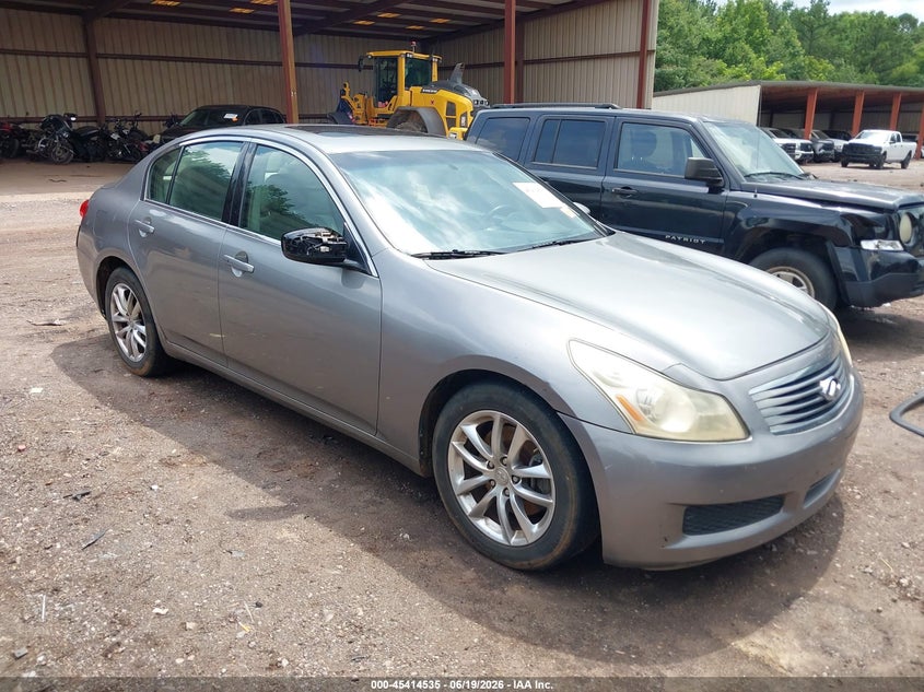 2009 Infiniti G VIN JNKCV61E19M015042 IAAI salvage auction — SIDE, Salvage (Alabama), sold $525 on 2026-07-26 (photo 1)
