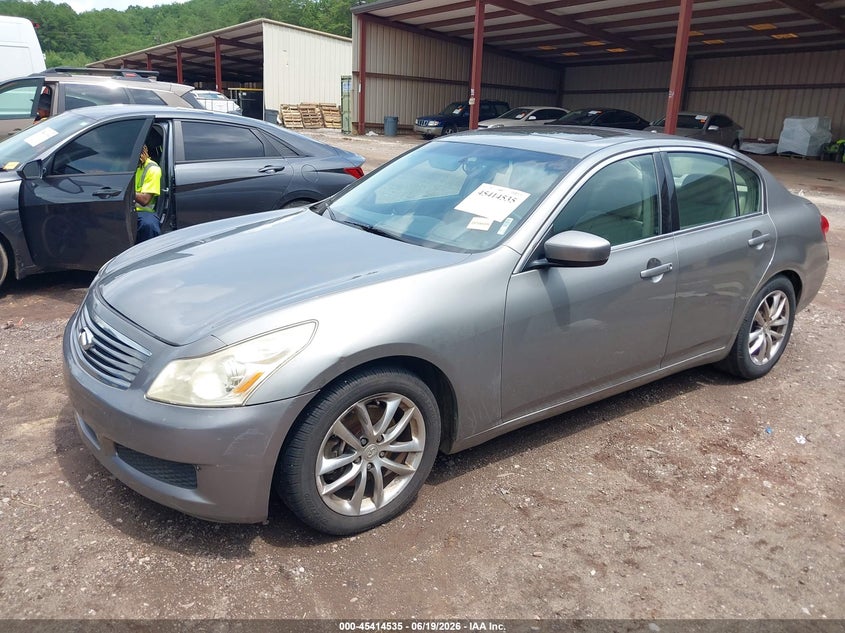 2009 Infiniti G VIN JNKCV61E19M015042 IAAI salvage auction — SIDE, Salvage (Alabama), sold $525 on 2026-07-26 (photo 2)