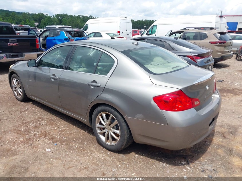 2009 Infiniti G VIN JNKCV61E19M015042 IAAI salvage auction — SIDE, Salvage (Alabama), sold $525 on 2026-07-26 (photo 3)