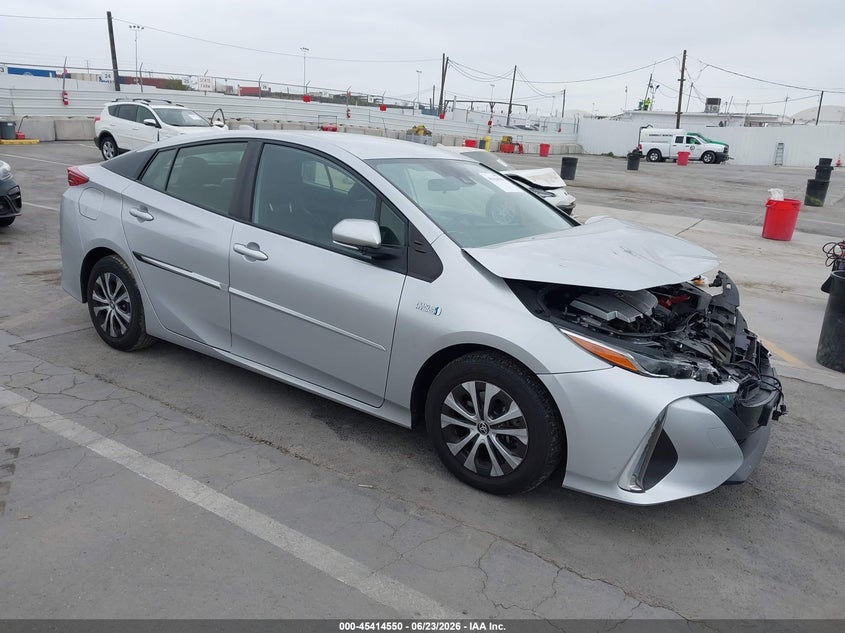 2022 Toyota Prius VIN JTDKAMFP9N3201208 IAAI salvage auction — FRONT END, Salvage (California), sold $4,400 on 2026-07-22 (photo 1)