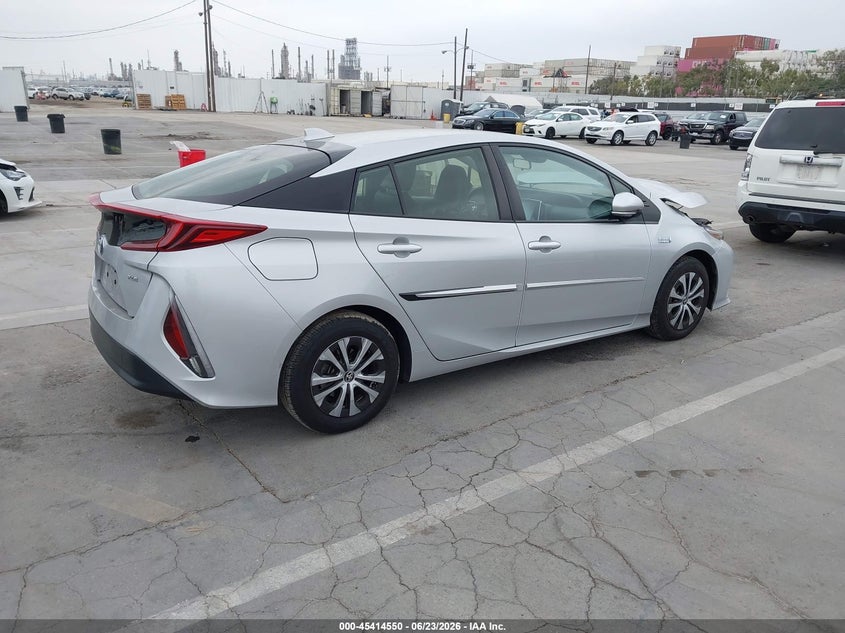 2022 Toyota Prius VIN JTDKAMFP9N3201208 IAAI salvage auction — FRONT END, Salvage (California), sold $4,400 on 2026-07-22 (photo 4)