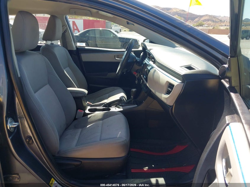 2015 Toyota Corolla VIN 5YFBURHE1FP231358 IAAI salvage auction — LEFT SIDE, Salvage (California), sold $4,500 on 2026-07-15 (photo 5)