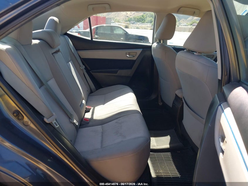 2015 Toyota Corolla VIN 5YFBURHE1FP231358 IAAI salvage auction — LEFT SIDE, Salvage (California), sold $4,500 on 2026-07-15 (photo 8)
