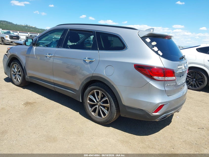 2018 Hyundai Santa fe VIN KM8SM4HF5JU278749 IAAI salvage auction — FRONT END, Bill Of Sale (Washington), sold $1,400 on 2026-07-07 (photo 3)