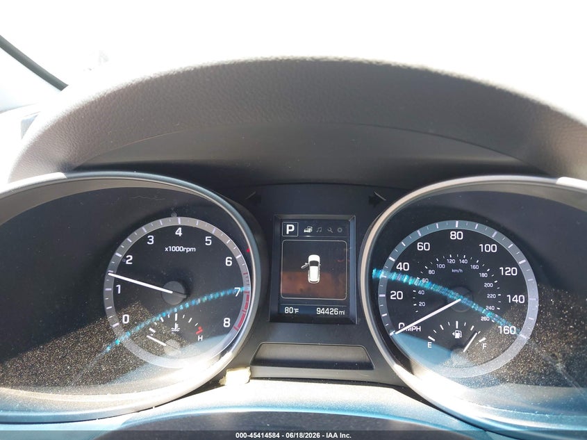 2018 Hyundai Santa fe VIN KM8SM4HF5JU278749 IAAI salvage auction — FRONT END, Bill Of Sale (Washington), sold $1,400 on 2026-07-07 (photo 7)