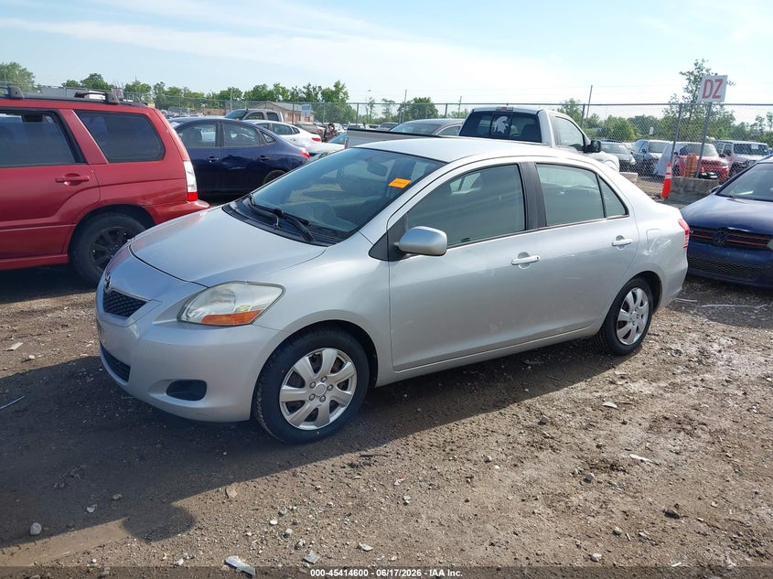 2010 Toyota Yaris VIN JTDBT4K32A1378072 IAAI salvage auction — NORMAL WEAR, Original (Ohio), sold $1,425 on 2026-07-16 (photo 2)