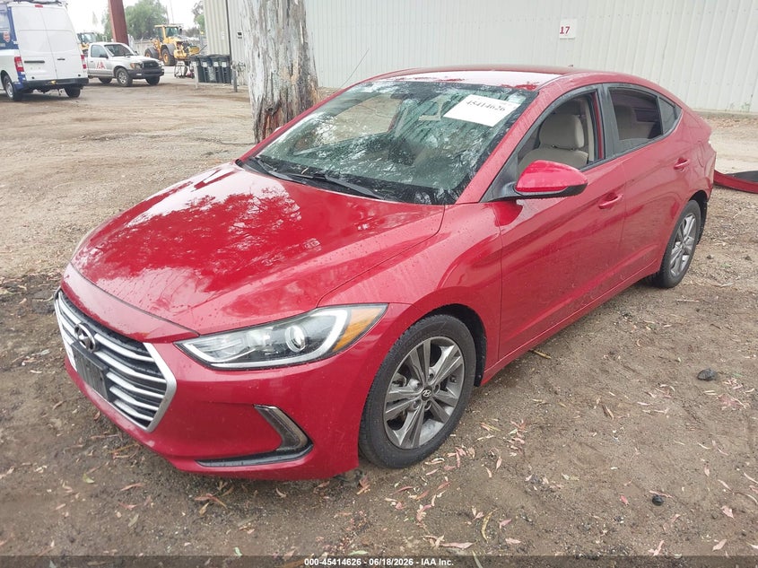 2017 Hyundai Elantra VIN KMHD84LF7HU225436 IAAI salvage auction — REAR END, Salvage Title, sold $1,900 on 2026-07-21 (photo 2)