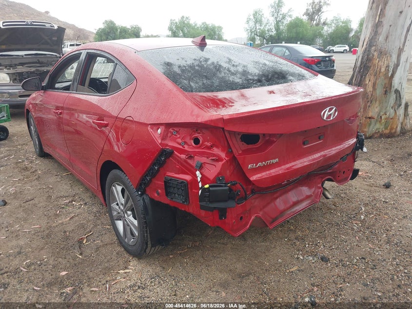 2017 Hyundai Elantra VIN KMHD84LF7HU225436 IAAI salvage auction — REAR END, Salvage Title, sold $1,900 on 2026-07-21 (photo 3)
