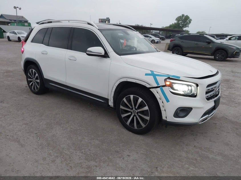 2022 Mercedes-benz Glb VIN W1N4M4GB3NW173870 — IAAI salvage auction photo