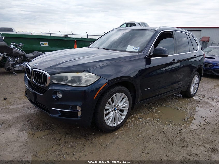 2016 BMW X5 VIN 5UXKR0C56G0P22913 IAAI salvage auction — ENGINE BURN, Salvage (Texas), sold $2,500 on 2026-07-31 (photo 2)