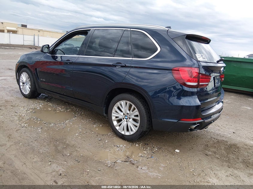 2016 BMW X5 VIN 5UXKR0C56G0P22913 IAAI salvage auction — ENGINE BURN, Salvage (Texas), sold $2,500 on 2026-07-31 (photo 3)