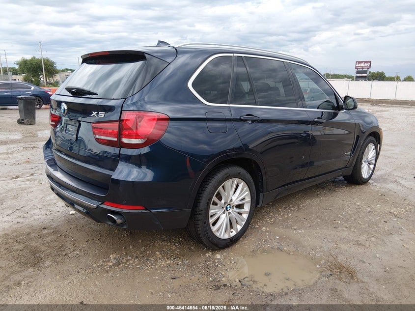 2016 BMW X5 VIN 5UXKR0C56G0P22913 IAAI salvage auction — ENGINE BURN, Salvage (Texas), sold $2,500 on 2026-07-31 (photo 4)