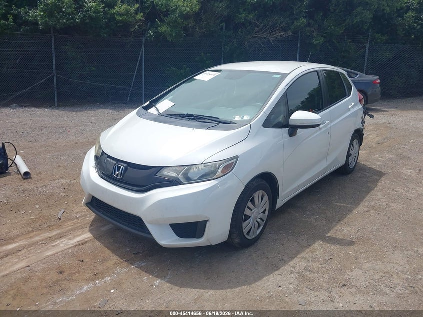 2016 Honda Fit VIN JHMGK5H58GS002467 IAAI salvage auction — UNKNOWN, Salvage (Pennsylvania), sold $2,150 on 2026-07-17 (photo 2)