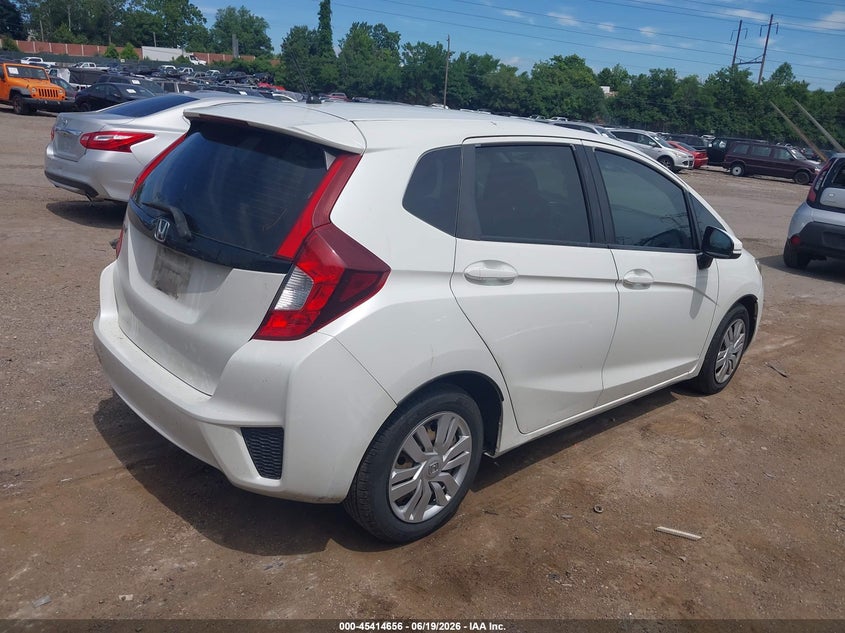 2016 Honda Fit VIN JHMGK5H58GS002467 IAAI salvage auction — UNKNOWN, Salvage (Pennsylvania), sold $2,150 on 2026-07-17 (photo 4)