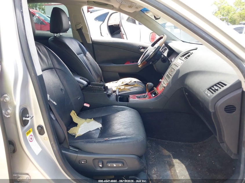 2009 Lexus Es 350 VIN JTHBJ46G492291930 IAAI salvage auction — FRONT END, Rebuildable (Florida), sold $975 on 2026-07-29 (photo 5)